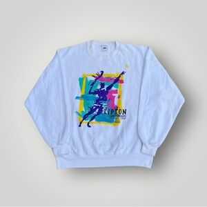 Vintage 90’s 1995 Nike The Lipton Tennis Championships Crewneck Sweatshirt